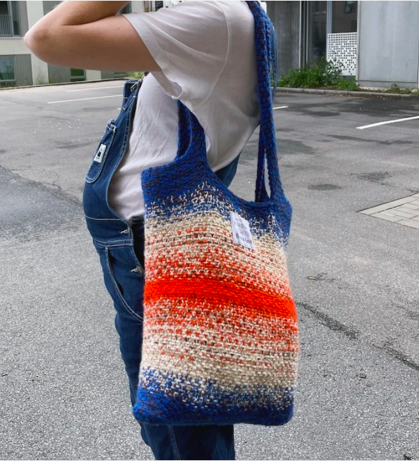 Technicolor Tote Bag, PetiteKnit - PAPIRUDGAVE