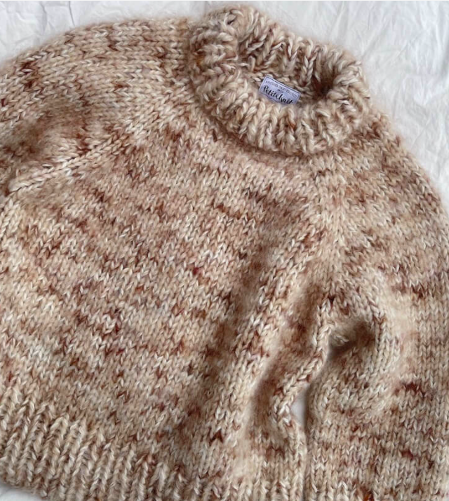 PetiteKnit Marble Sweater PAPIRUDGAVE